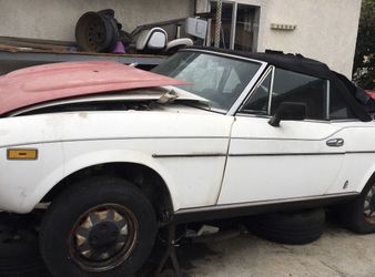  Fiat Spider For Parts Or Rebuilt 