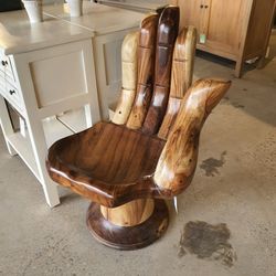 Carved Hand Chair