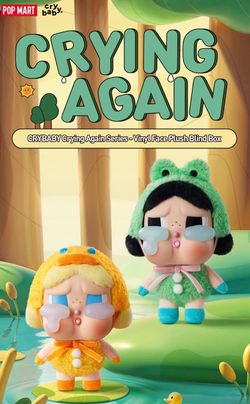 POP MART CRYBABY Crying Again Series Blind Box Keychain