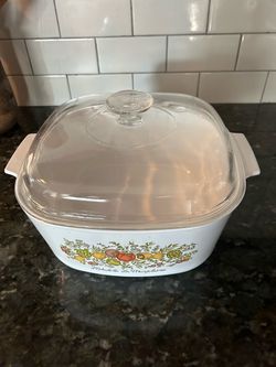 Corning Ware Spice of Life Casserole Dish with Lid
