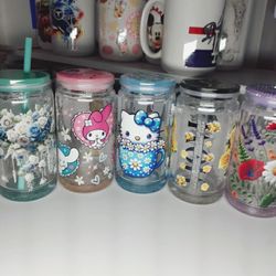 Snow globe 16 oz Tumblers