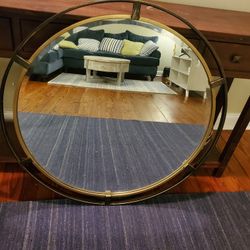 Metal Round Wall Mirror BRAND NEW
