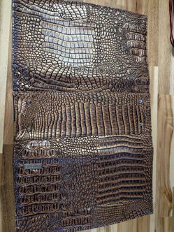 MICHE Bronze Croc Embossed Faux Leather Classic Shell only
