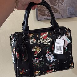 Ed Hardy Satchel Bag: BRAND NEW