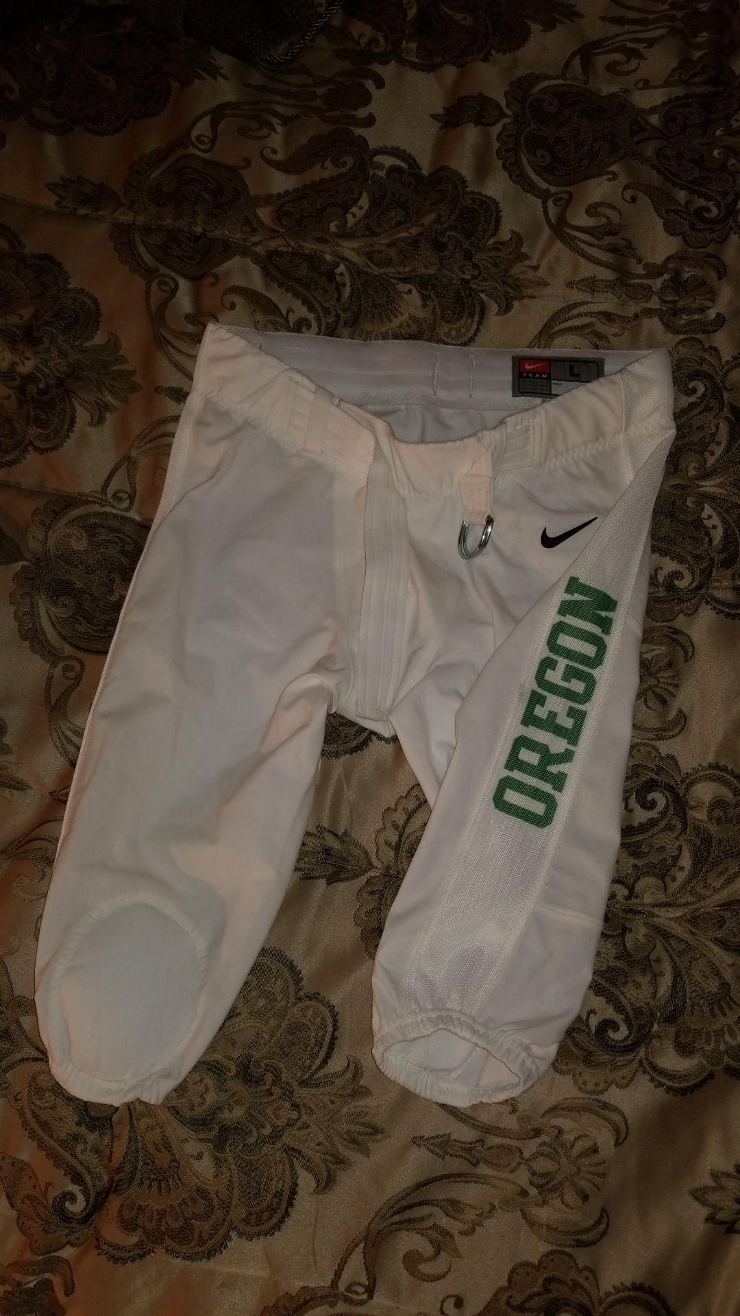 Nike Oregon Duck Team Gear Football Uniform Pants. Size L
