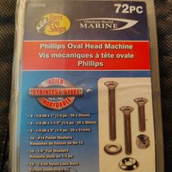 72 PIECE PHILLIPS OVAL HEAD MACHINE SET 