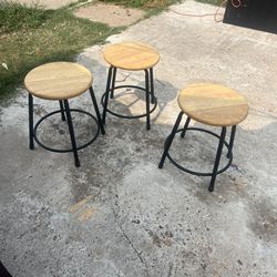 Small Stools Perfect For Sitting 