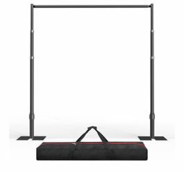 EMART Pipe and Drape Backdrop Stand Kit, 12ftx10ft Heavy Duty Adjustable