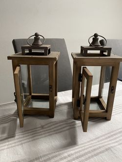 RUSTIC LANTERN SET