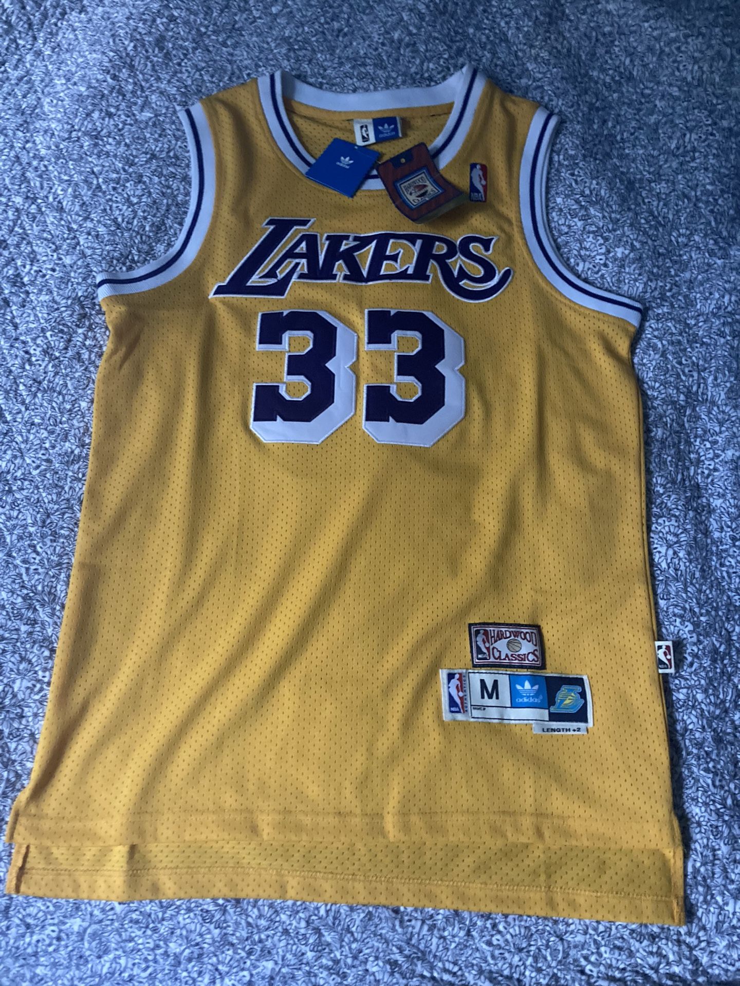 NBA Jersey Kareem Abdul-Jabbar #33 Medium