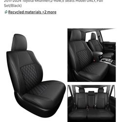 2011-2024 Toyota 4Runner seat covers