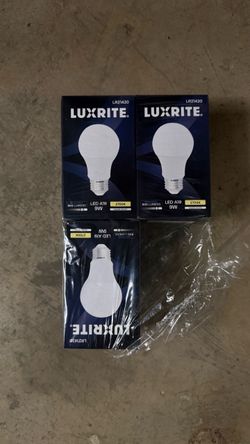 3 New Luxrite LED Bulbs