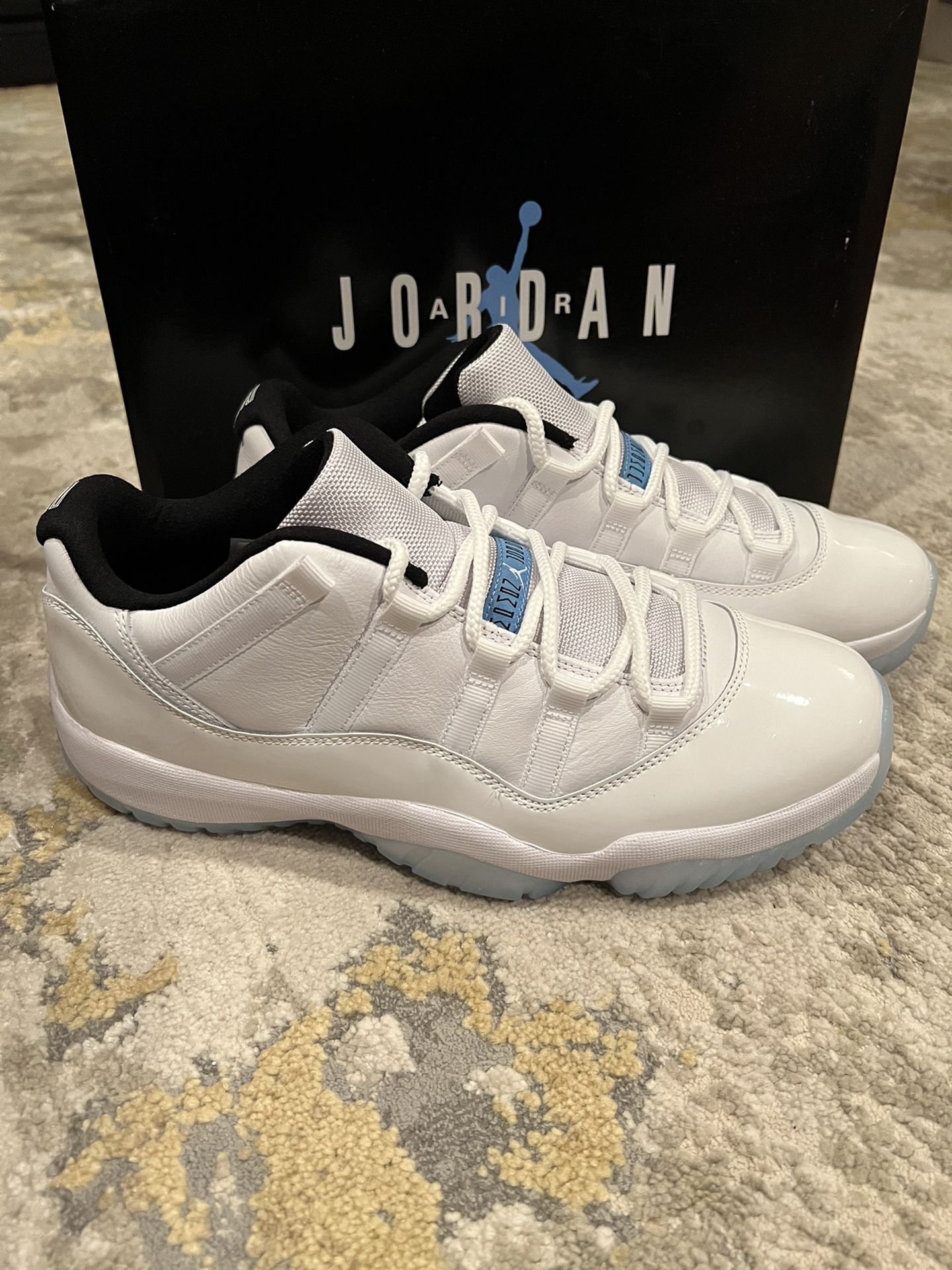 Jordan 11 Low Retro ▫️ Legend blue ▫️ Size 11
