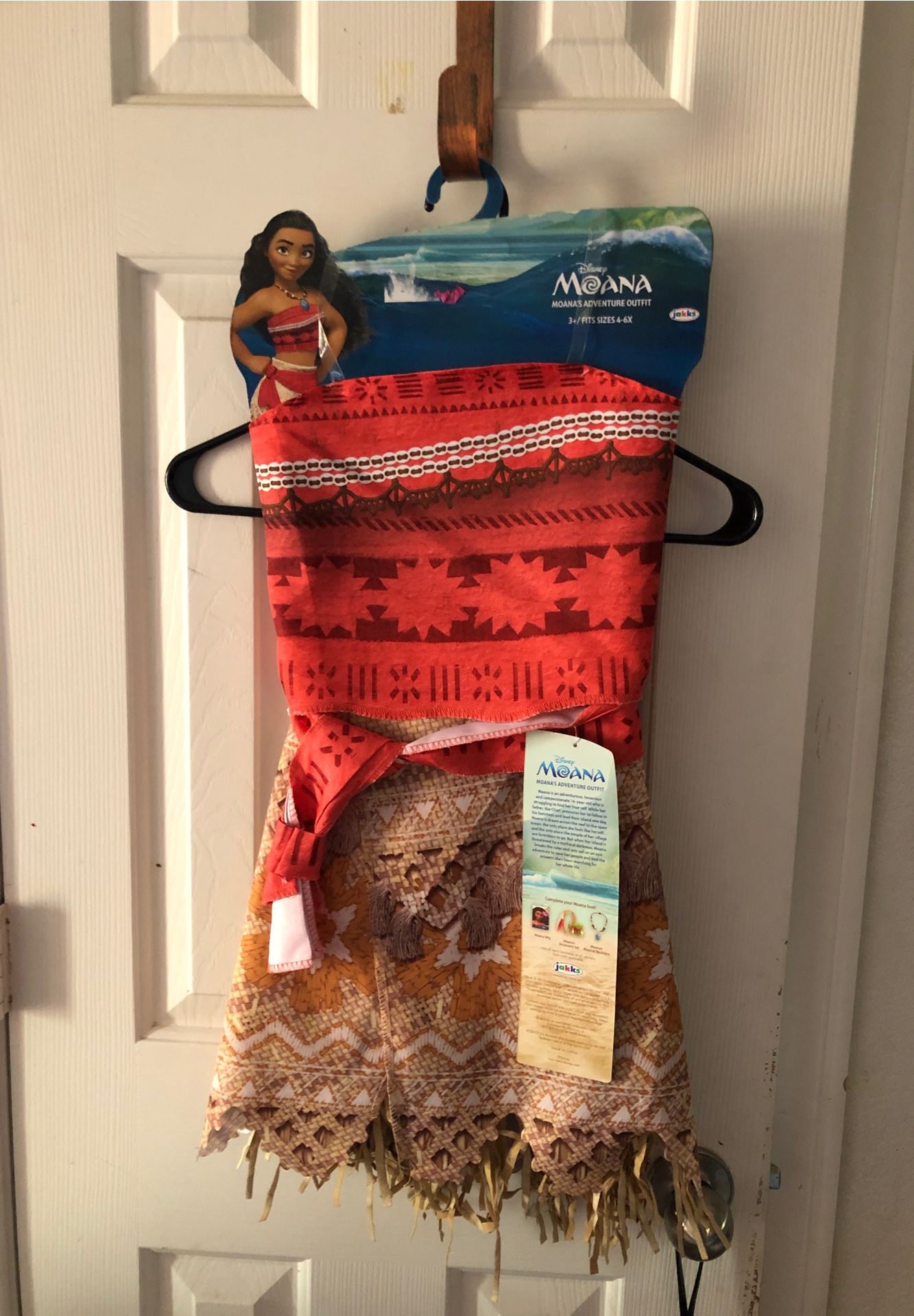 Moana costume 4-6x