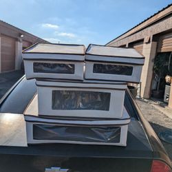 4 Vision Boxes Fabric