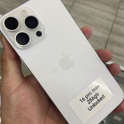 16 Pro Max Unlocked. Cash Or $10 Down W Approval 
