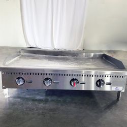 NSF 48 ins Thermostat griddle Medium NG HERG-48T