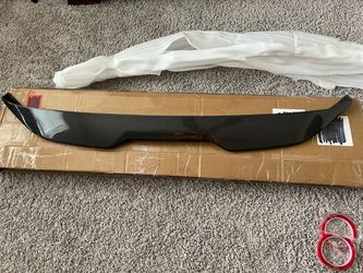 Real Carbon Fiber Trunk Spoiler