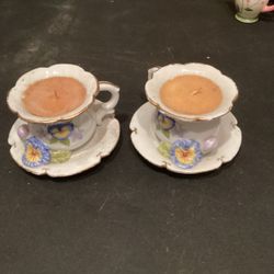 Two tea cups