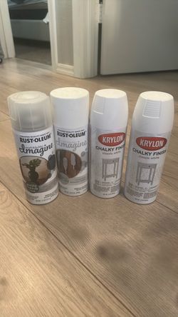 Rust-Oleum & Krylon Spray Paint Bundle – 4 Cans