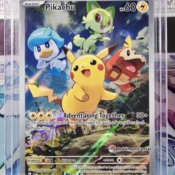 Pikachu Pokémon Center Promo SV027 (NM)
