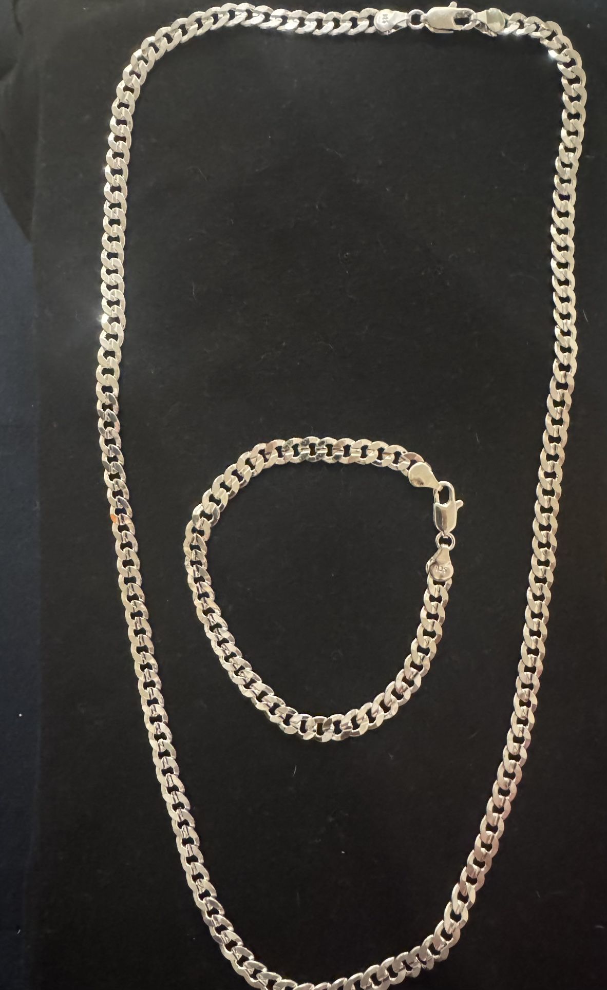 Sterling 925 Necklace Bracelet