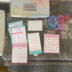 Vintage Bridal Shower Bingo 