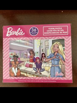 36 Pieces Barbie Floor Puzzle