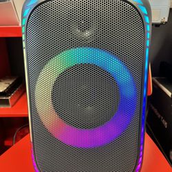 Onn Groove Medium Party Speaker Gen. 2 Wireless with LED/Lightly Used