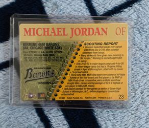 1994 ACTION PACKED Scouting Report MICHAEL JORDAN