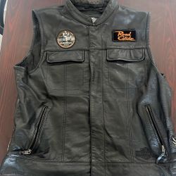 Harley Davidson Leather vest 