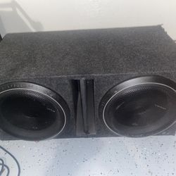 Subwoofers And Amp