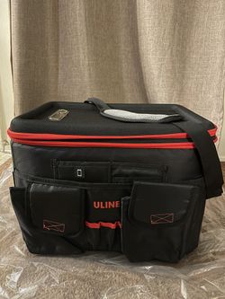 ULINE Mobile Desk With Writing Surface And Binder Clip