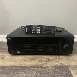 Sony STR-DE 185 Stereo/ FM-AM Receiver 