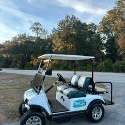 Golf Cart With New Batteries 