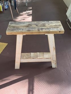 Side Table White