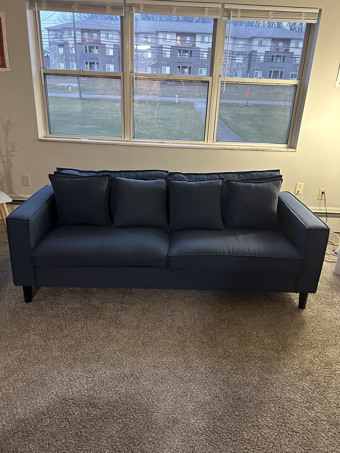 Navy Blue Sofa