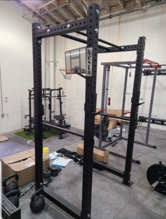 New Vesta Pr1000 Squat Rack | Gym Equipment | Fitness | Excercise | FREE DELIVERY 🚚 |🔴 Weights, Barbell, And Bench Sold Separately 🔴