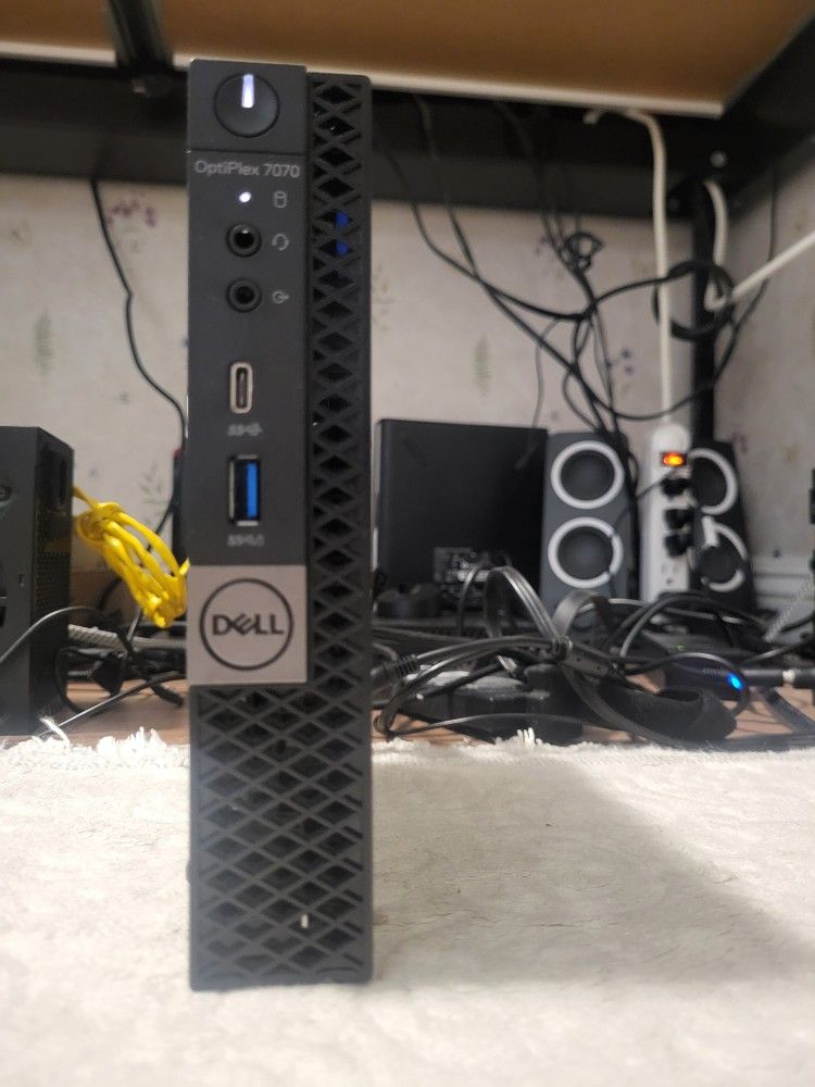 Dell 7070 MicroPC | 9thGen i5-9500T | 256NVMe | 8Gb | 11Pro  | WiFi  | Charger | HDMI-DP |