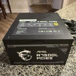 MSI Mag A750GL PCIE5 Power supply unit