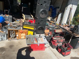 Ton of tools everything must go