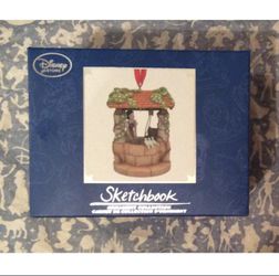 NEW Disney Store Snow White & Wishing Well Sketchbook Christmas Ornament Limited Edition*Brand NEW Christmas Present Xmas Gift Princess