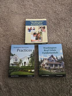 Washington Realestate Bundle ( Practices/Fundamentals & Exam books)
