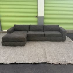 West Elm Sectional Couch 