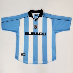 COVENTRY CITY Mens L 42/44 Vintage Home Football Shirt Jersey 2000-2001 Soccer