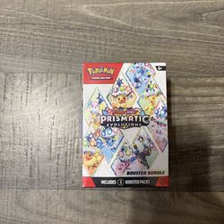 Pokémon- Scarlet & Violet Prismatic Evolutions Booster bundle