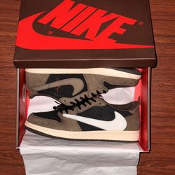 Air Jordan 1 Low Travis Scott Mocha