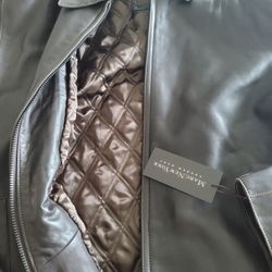 Marc New York Leather jacket with tags