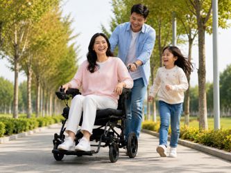 Foldable Electric Wheelchair – Freedom Starts Here! 🔥  Factory Direct Price • Quality Guaranteed • Easy Travel