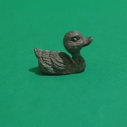 Vintage Spoontique Mini Pewter Duck P19